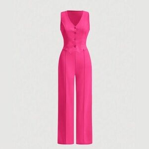 2 Piece Vest and Pant Suit